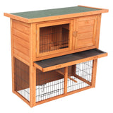 36" Waterproof 2 Tiers Pet Hutch