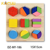 Montessori Wooden Jigsaw 3D Puzzles