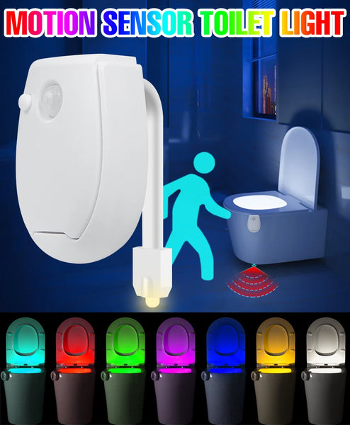 Motion Sensor Toilet Night Light