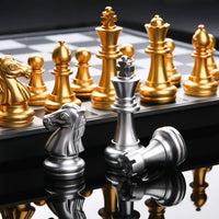 Folding 25CM Travel Magnetic Chess Set