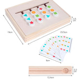 Double Sided Matching Game Logical Reasoning Training