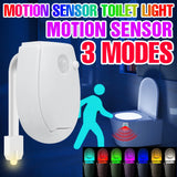 Motion Sensor Toilet Night Light