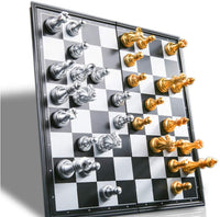 Folding 25CM Travel Magnetic Chess Set