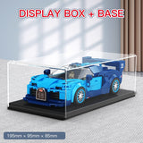 Sport Racing Car Model With Display Box Assembly High-Tech Car Toys Building Blocks