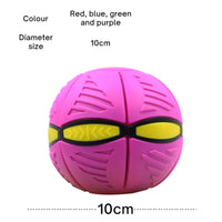 Flat Throw Disc Flying Ball