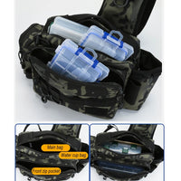 Crossbody Fishing Tackle Bag