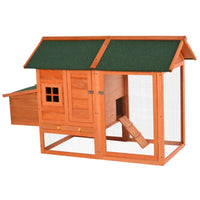 67" Wooden Chicken Coop