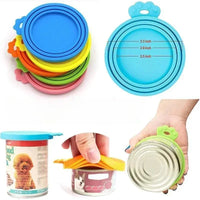 Reusable 3 In 1 Pet Food Can Cover