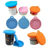 Reusable 3 In 1 Pet Food Can Cover