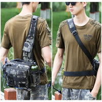 Crossbody Fishing Tackle Bag