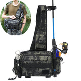 Crossbody Fishing Tackle Bag