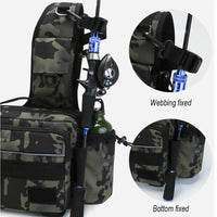 Crossbody Fishing Tackle Bag