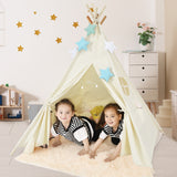 Kids Canvas Teepee Play Tent