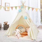 Kids Canvas Teepee Play Tent