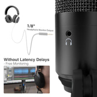 FIFINE Microphone for Laptop and Computers