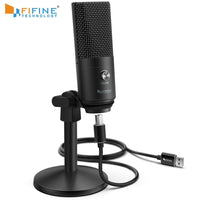 FIFINE Microphone for Laptop and Computers