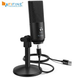 FIFINE Microphone for Laptop and Computers