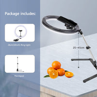 Photography Ring Light with Tripod Stand