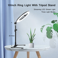 Photography Ring Light with Tripod Stand